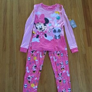 NWT Disney Minnie Mouse pjs